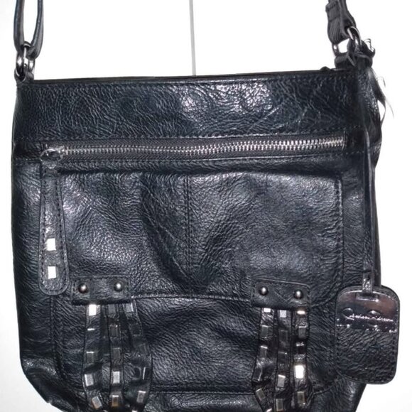 Jessica Simpson Leather Crossbody Bag - Picture 1 of 4